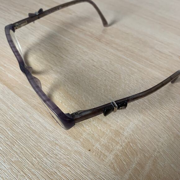 CHANEL 3242 c.1307 Eyeglasses RARE! With Bows Gray Blue Frames 52-16-135 - Picture 8 of 11